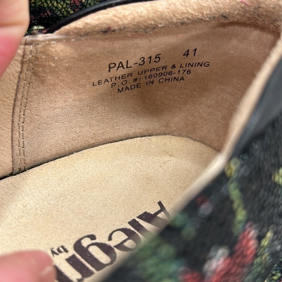 Alegria by PG Lite Paloma Flora Nova Leather Mary Jane Shoes EU 41 / US 11-11.5 - Picture 7 of 16